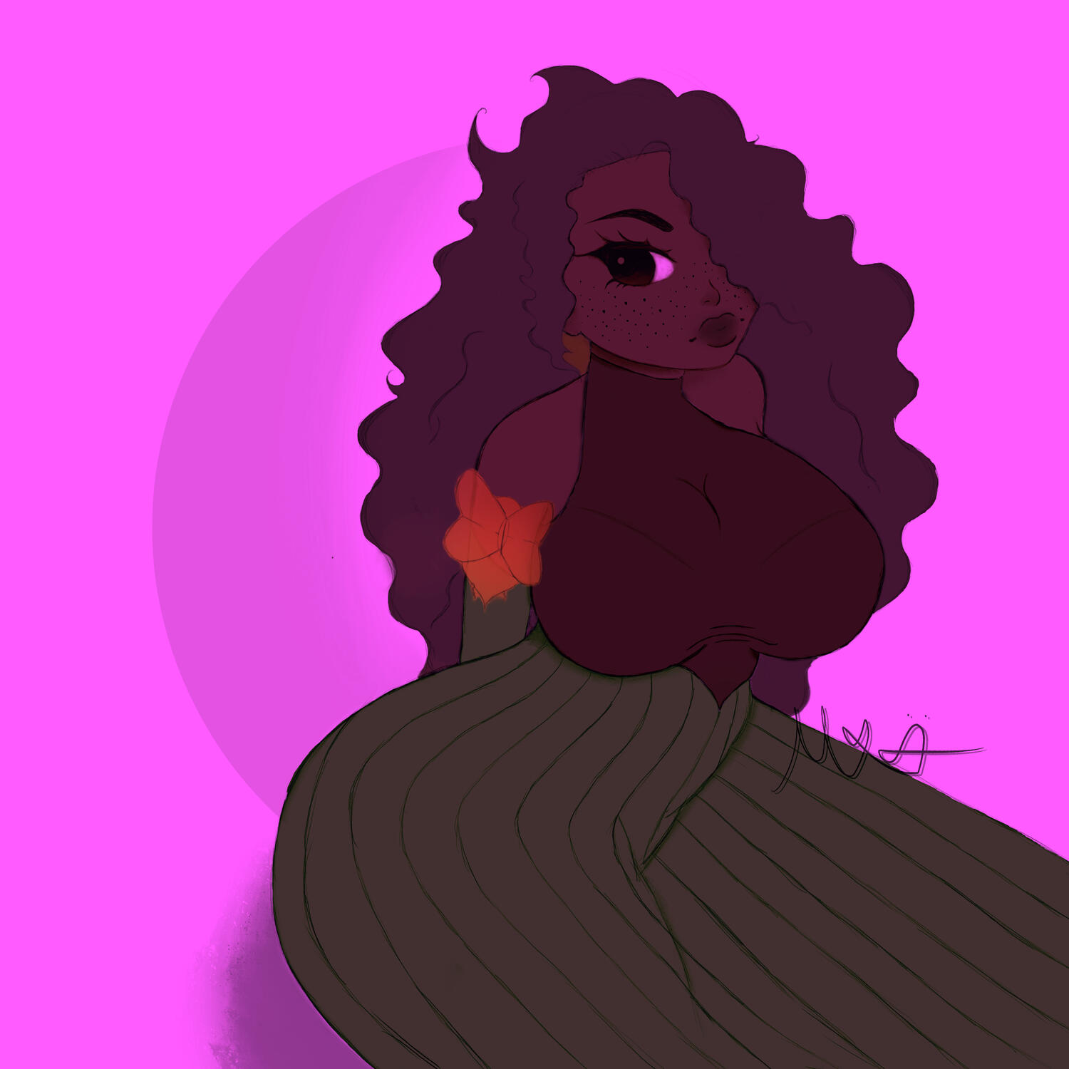 Aggressively magenta